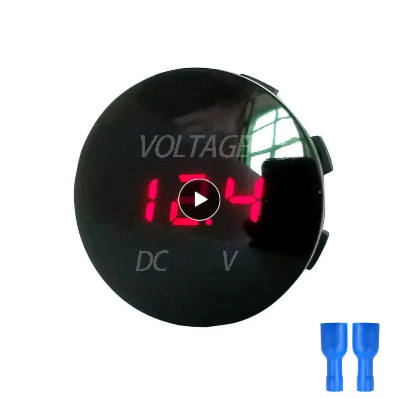 Round Display Voltmeter Mini Led Panel Digital Voltmeter Tester Monitor Fireproof Dc Digital Voltmeter Tester 5-48v D3 Voltmeter
Round Display Voltmeter Mini Led Panel Digital Voltmeter Tester Monitor Fireproof Dc Digital Voltmeter Tester 5-48v D3 Voltmeter
