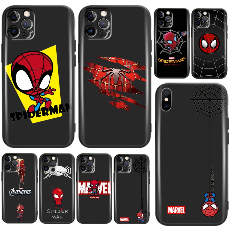 Avengers Cute Spiderman For Apple iPhone 11 12 13 Pro Max 12 13 Mini X XR XS Max SE 6 6S 7 8 Plus Phone Case TPU Funda Soft
Avengers Cute Spiderman For Apple iPhone 11 12 13 Pro Max 12 13 Mini X XR XS Max SE 6 6S 7 8 Plus Phone Case TPU Funda Soft
