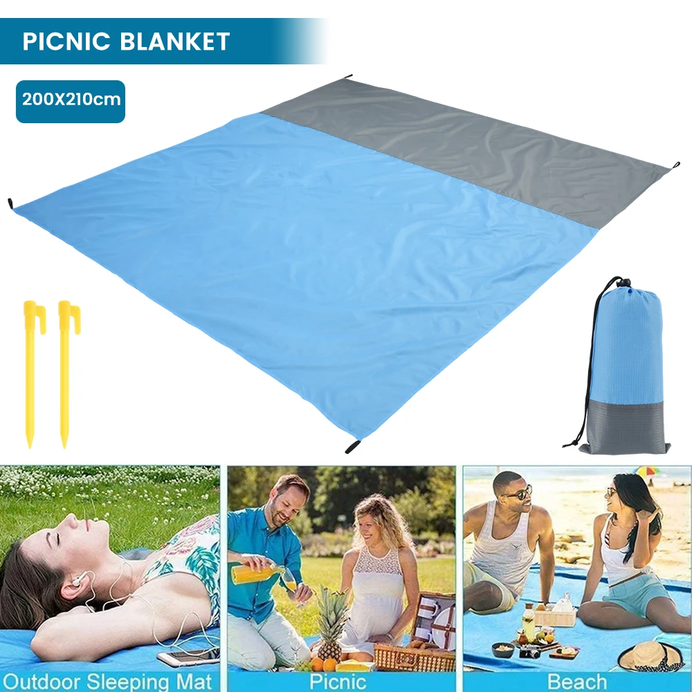 Large Sand Free Beach Blanket Waterproof Outdoors Camping Mat Portable Picnic Travel Rug
Large Sand Free Beach Blanket Waterproof Outdoors Camping Mat Portable Picnic Travel Rug
