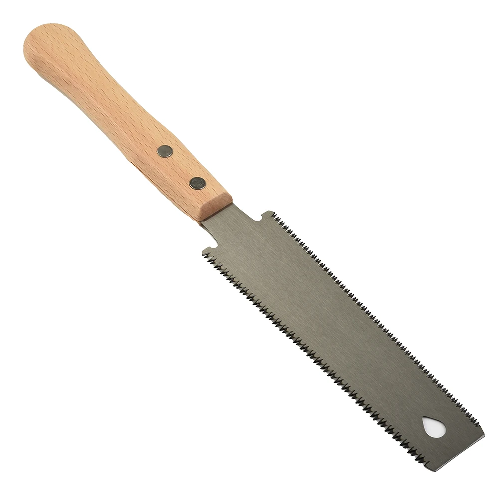 SK5 Double Edged Japanese Saw Wooden Handle 3 Side Teeth Hand Saw Woodworking Pull Saw Flexible Trim Saw Fast Cutting Tools
SK5 Double Edged Japanese Saw Wooden Handle 3 Side Teeth Hand Saw Woodworking Pull Saw Flexible Trim Saw Fast Cutting Tools