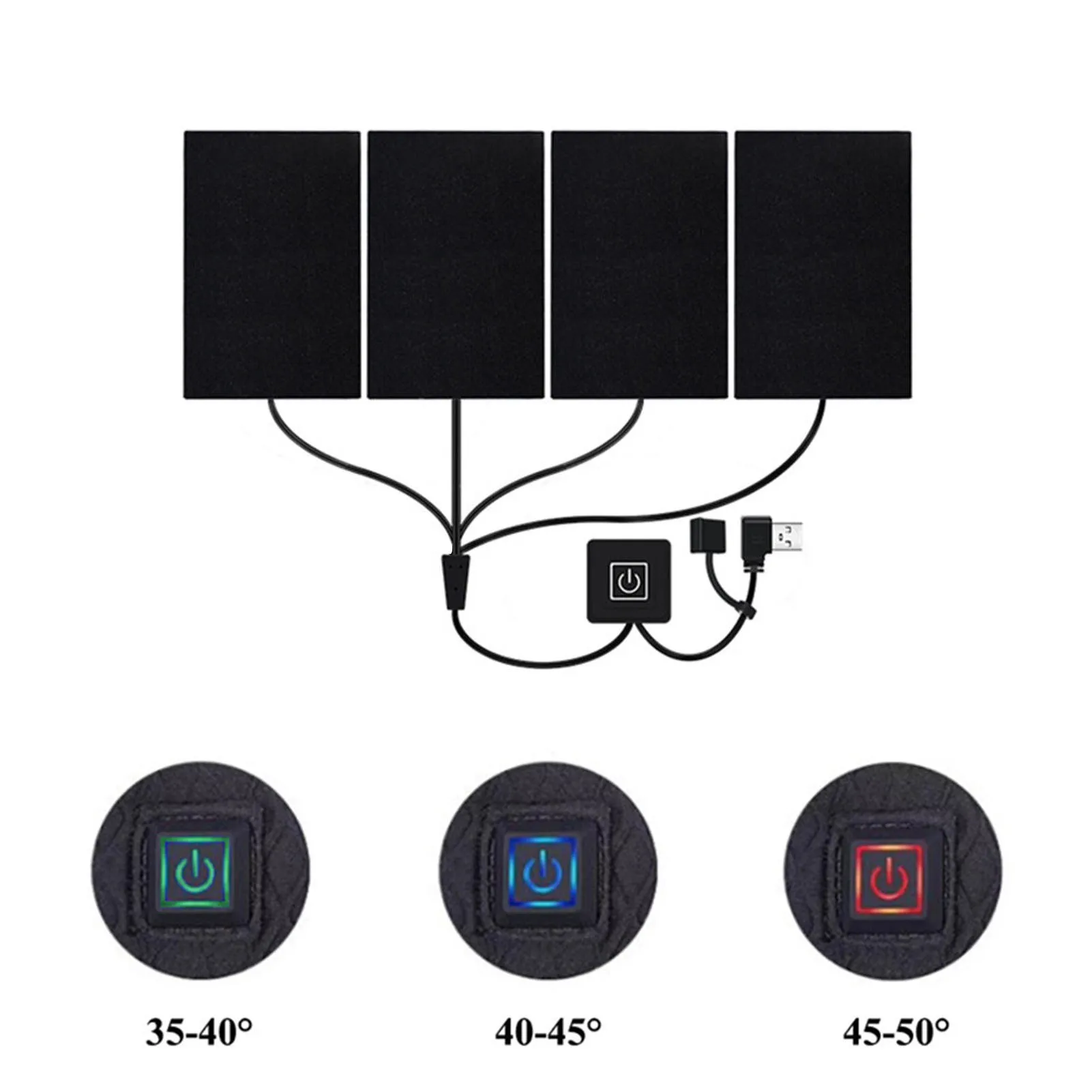 Electric Heated Warmer Cloth USB 360° Warmth Cold Protection Cloth for Christmas Thanksgiving Day Gifts J2Y
Electric Heated Warmer Cloth USB 360° Warmth Cold Protection Cloth for Christmas Thanksgiving Day Gifts J2Y