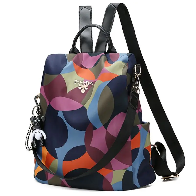Women's Anti-Theft Backpack Nylon Anti-theft Shoulder Bags Large Bagpack Casual Daypack
Women's Anti-Theft Backpack Nylon Anti-theft Shoulder Bags Large Bagpack Casual Daypack