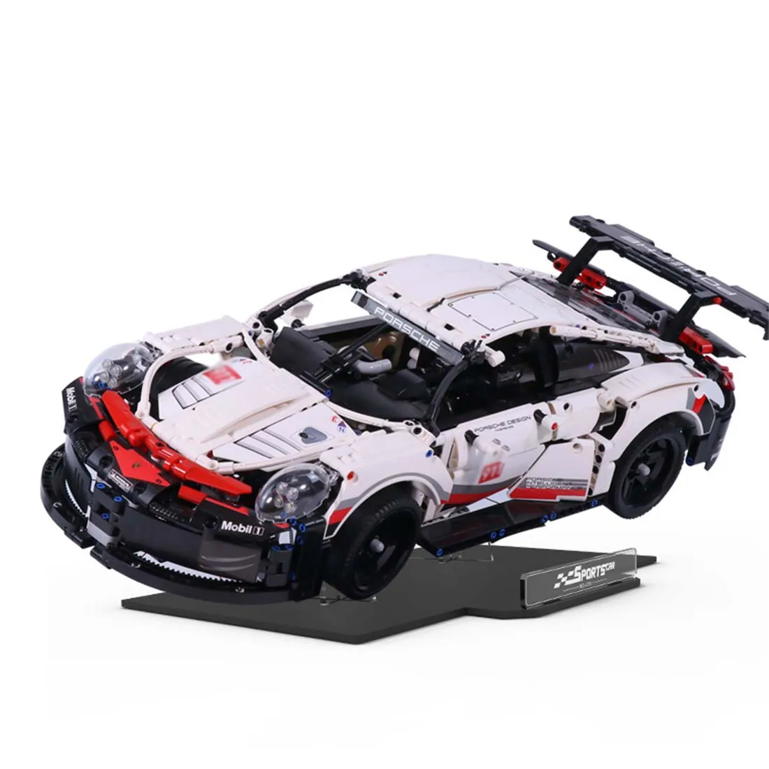 Акриловая подставка для конструктора Tech 42096 911 RSR Toys (только демонстрационная подставка)
Акриловая подставка для конструктора Tech 42096 911 RSR Toys (только демонстрационная подставка)
