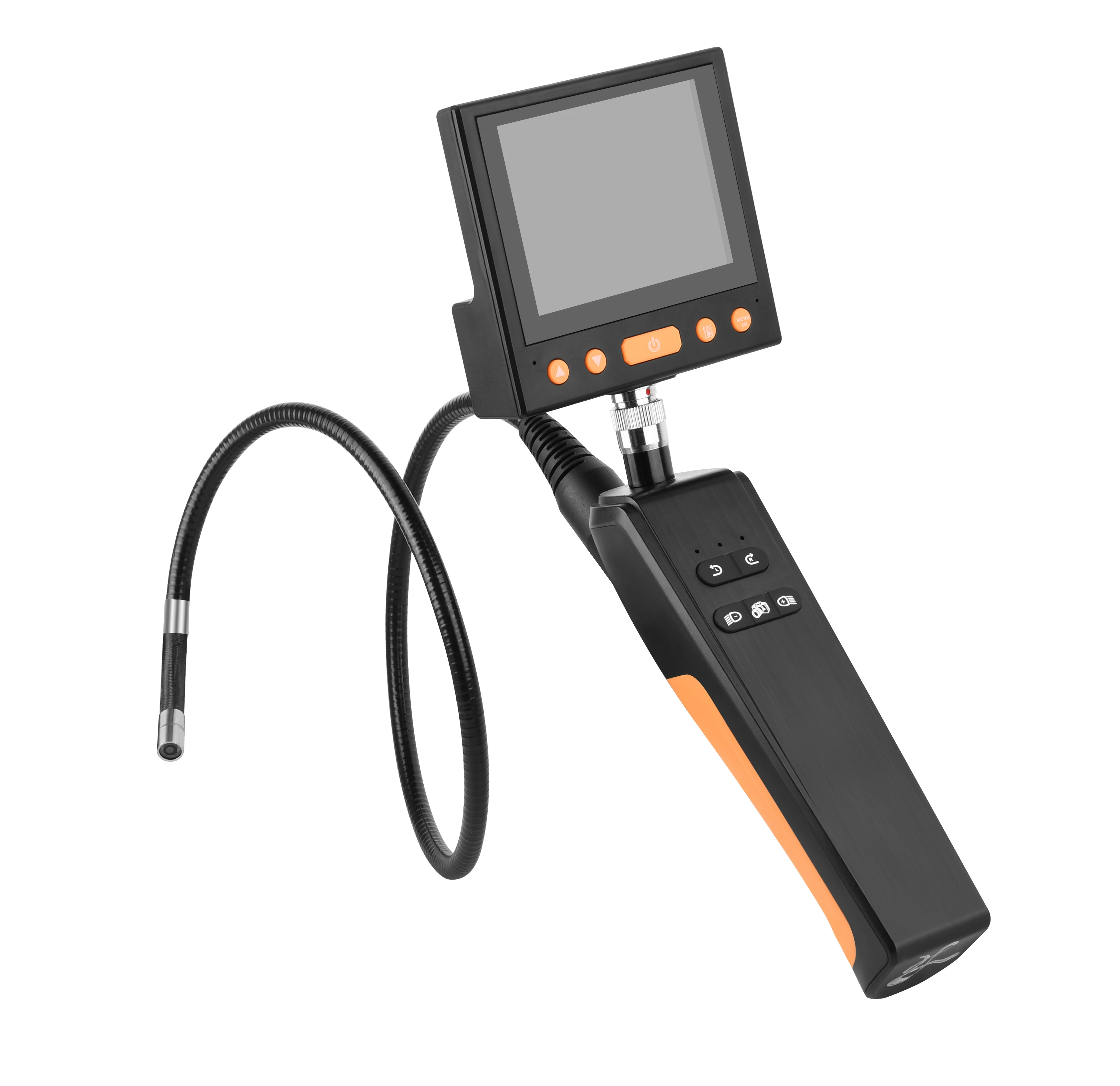 Portable 1080P HD8.5mm Steering Lens Snake Camera Inspection System equipment repairing Borehole Pipe/Slit Industrial Endoscope
Portable 1080P HD8.5mm Steering Lens Snake Camera Inspection System equipment repairing Borehole Pipe/Slit Industrial Endoscope