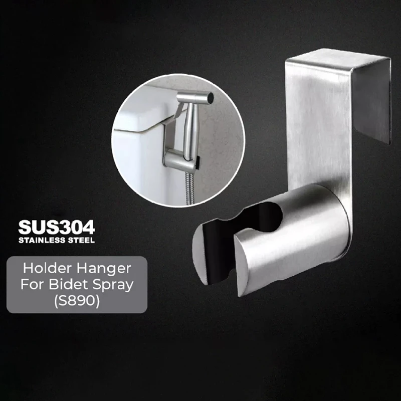 Toilet Bidet Sprayer Holder, Stainless Steel Holder Hook Hanger For Toilet Bidet Sprayer Brushed Nickel
Toilet Bidet Sprayer Holder, Stainless Steel Holder Hook Hanger For Toilet Bidet Sprayer Brushed Nickel