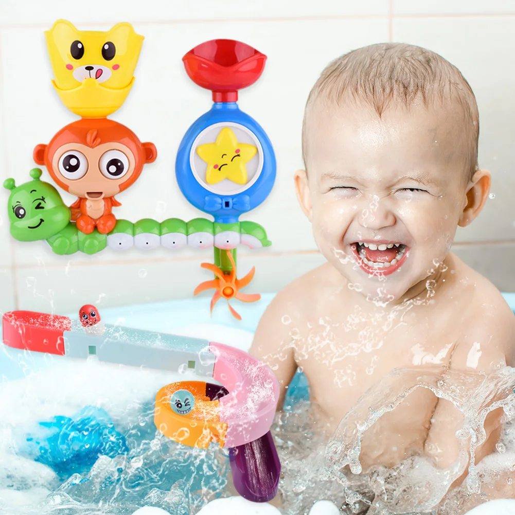 Children Kid Bath Toy Water Play Shower Sprinkler Wall Sunction Educational Game Bright Colour Lovely and Vivid Funny
Children Kid Bath Toy Water Play Shower Sprinkler Wall Sunction Educational Game Bright Colour Lovely and Vivid Funny