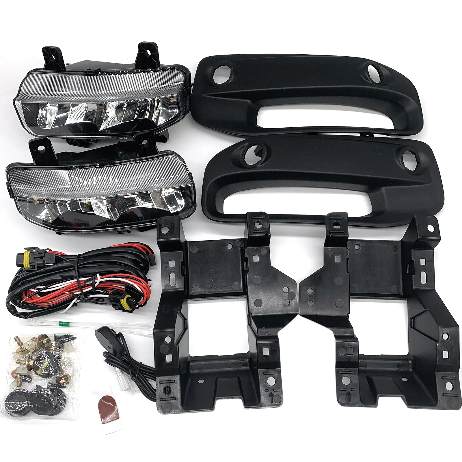 LED Fog Light Lamps Assembly For Ram 2500 3500 19-2021 with Bracket Wires Kit 68273291AB 68273292AB
LED Fog Light Lamps Assembly For Ram 2500 3500 19-2021 with Bracket Wires Kit 68273291AB 68273292AB