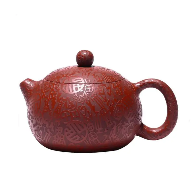 

210ml Boutique Yixing Purple Clay Teapots Raw Ore Dahongpao Xishi Tea Pot Zisha Filter Beauty Kettle Chinese Teaware Gifts