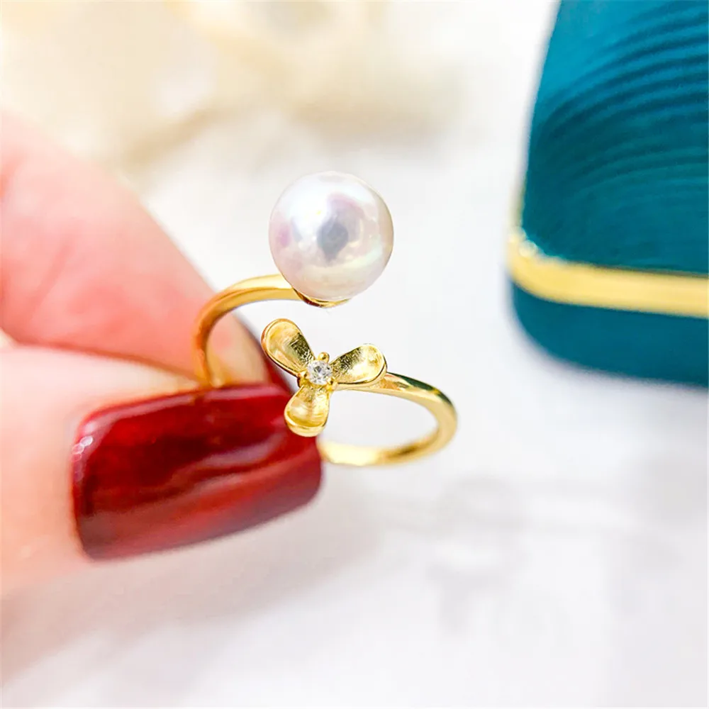 Wholesale Classic 925 Silver Ring Accessories Settings Adjustable Blank Pearl Ring Setting Base For Women Diy Jewelry Making
Wholesale Classic 925 Silver Ring Accessories Settings Adjustable Blank Pearl Ring Setting Base For Women Diy Jewelry Making