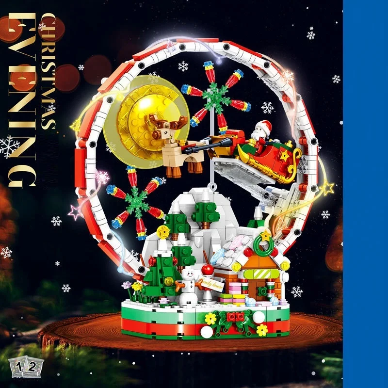 2022 New Christmas Tree Reindeer Gingerbread House Model Sets Building Bricks Toy City Winter Village Train Santa Claus Elk
2022 New Christmas Tree Reindeer Gingerbread House Model Sets Building Bricks Toy City Winter Village Train Santa Claus Elk