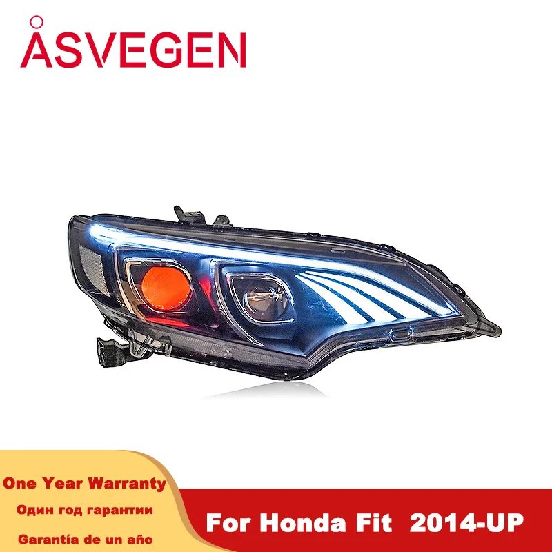 Car Lights For Honda Fit Headlight 2014-UP LED Daytime Running Light Dynamic Turn Signal Bifocal Lens Low High Beam Benz Style
Car Lights For Honda Fit Headlight 2014-UP LED Daytime Running Light Dynamic Turn Signal Bifocal Lens Low High Beam Benz Style