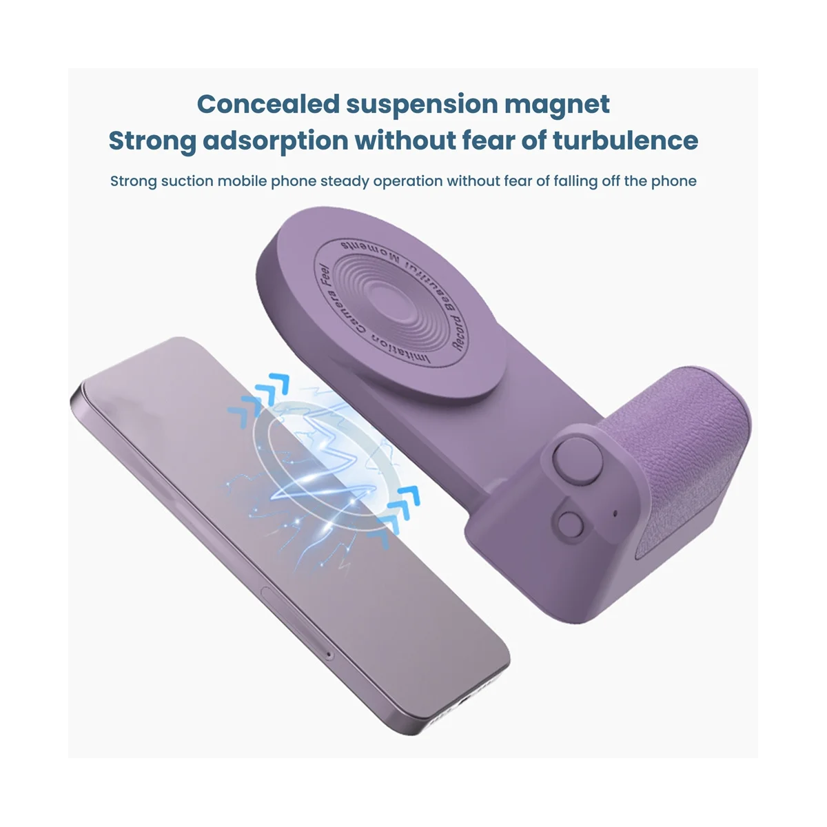 Magnetic Camera Handle Photo Bracket Smart Bluetooth Mobile Phone Anti-Shake Selfie Device Desktop Wireless Charger 3
Magnetic Camera Handle Photo Bracket Smart Bluetooth Mobile Phone Anti-Shake Selfie Device Desktop Wireless Charger 3