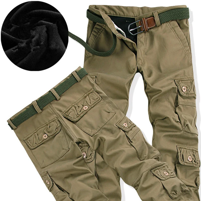 Winter Cargo Tactical Pants Thicken Fleece Warm Loose Baggy Jogger Pants Army Overalls Military Cotton Casual Trousers Side 40
Winter Cargo Tactical Pants Thicken Fleece Warm Loose Baggy Jogger Pants Army Overalls Military Cotton Casual Trousers Side 40