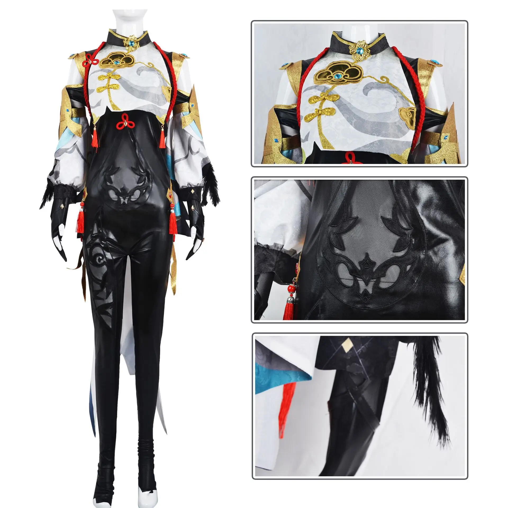 Game Cosplay Wig Costume Full Set Genshin Impact Shenhe With Accessories Simulation Scalp Heat Resistant Hair Shenhe Cosplay Wig
Game Cosplay Wig Costume Full Set Genshin Impact Shenhe With Accessories Simulation Scalp Heat Resistant Hair Shenhe Cosplay Wig