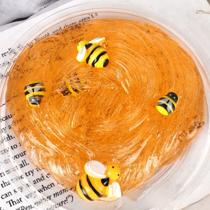 Color Plasticine Slime Toys DIY Squishy Children Bee Honey Colored Ball Slime Putty Scented Decompression Toy for Kid Boy Girl
Color Plasticine Slime Toys DIY Squishy Children Bee Honey Colored Ball Slime Putty Scented Decompression Toy for Kid Boy Girl