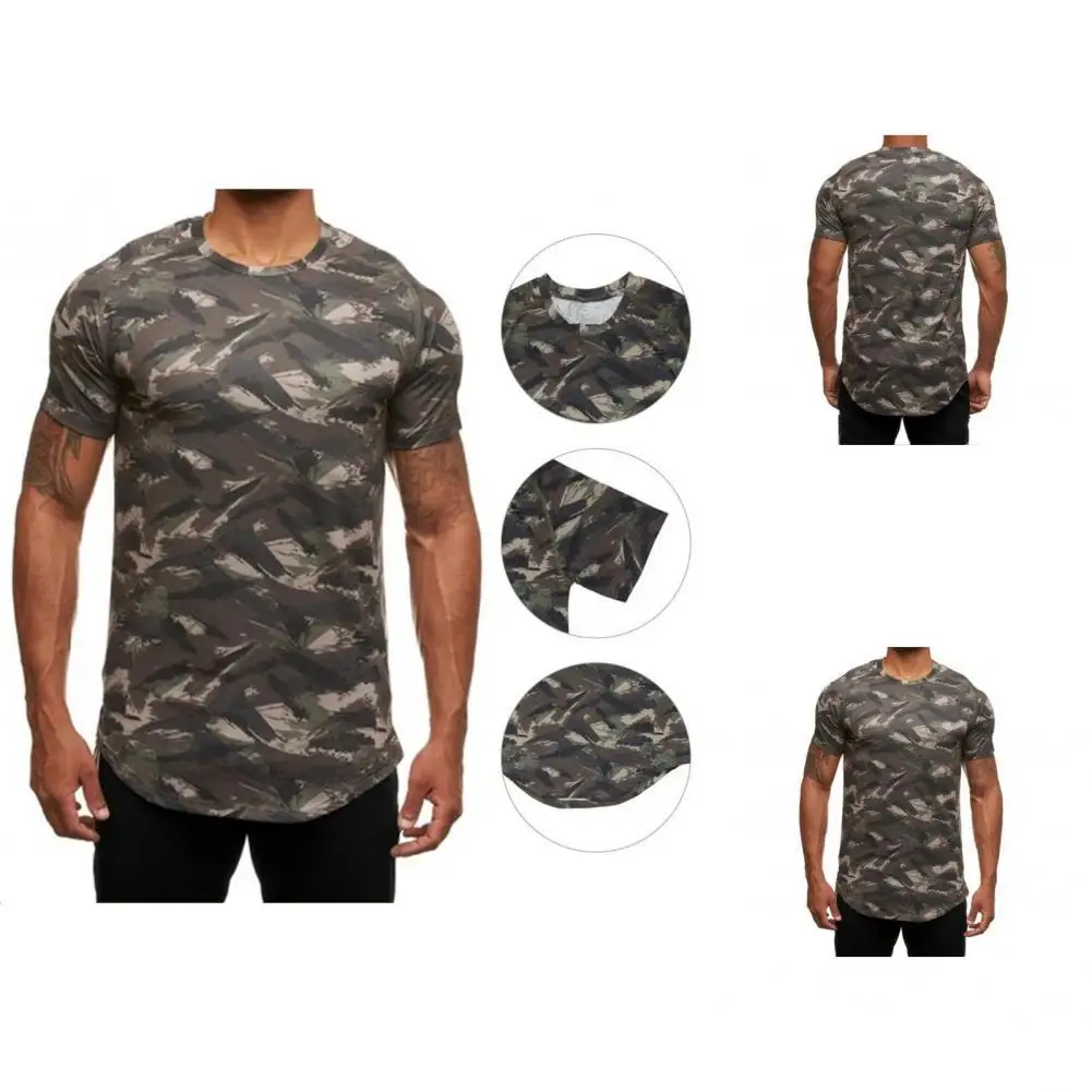 Anti-pilling Classic Male Slim Fit Tee Shirt Comfortable Tee Shirt Handsome for Daily Wear 
Anti-pilling Classic Male Slim Fit Tee Shirt Comfortable Tee Shirt Handsome for Daily Wear