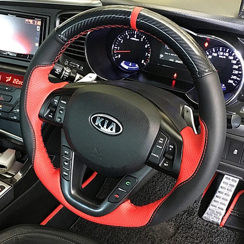 Чехол рулевого колеса автомобиля не скользит износостойкая красная натуральная кожа для Kia K2 Kia Rio 2011-2013 автомобильные аксессуары для интерь...
Чехол рулевого колеса автомобиля не скользит износостойкая красная натуральная кожа для Kia K2 Kia Rio 2011-2013 автомобильные аксессуары для интерь...