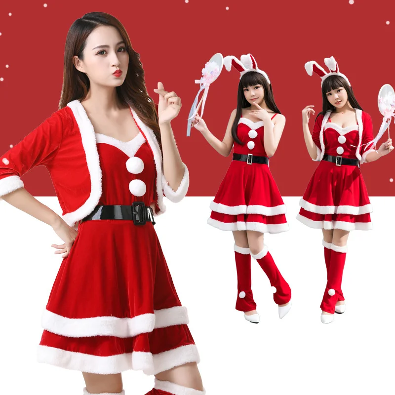 New fashion Dress 2022 New Ladies Cosplay Costume Christmas Santa Claus Stage Show Clothing Sexy Red COS Dancing Robe Gowns
New fashion Dress 2022 New Ladies Cosplay Costume Christmas Santa Claus Stage Show Clothing Sexy Red COS Dancing Robe Gowns