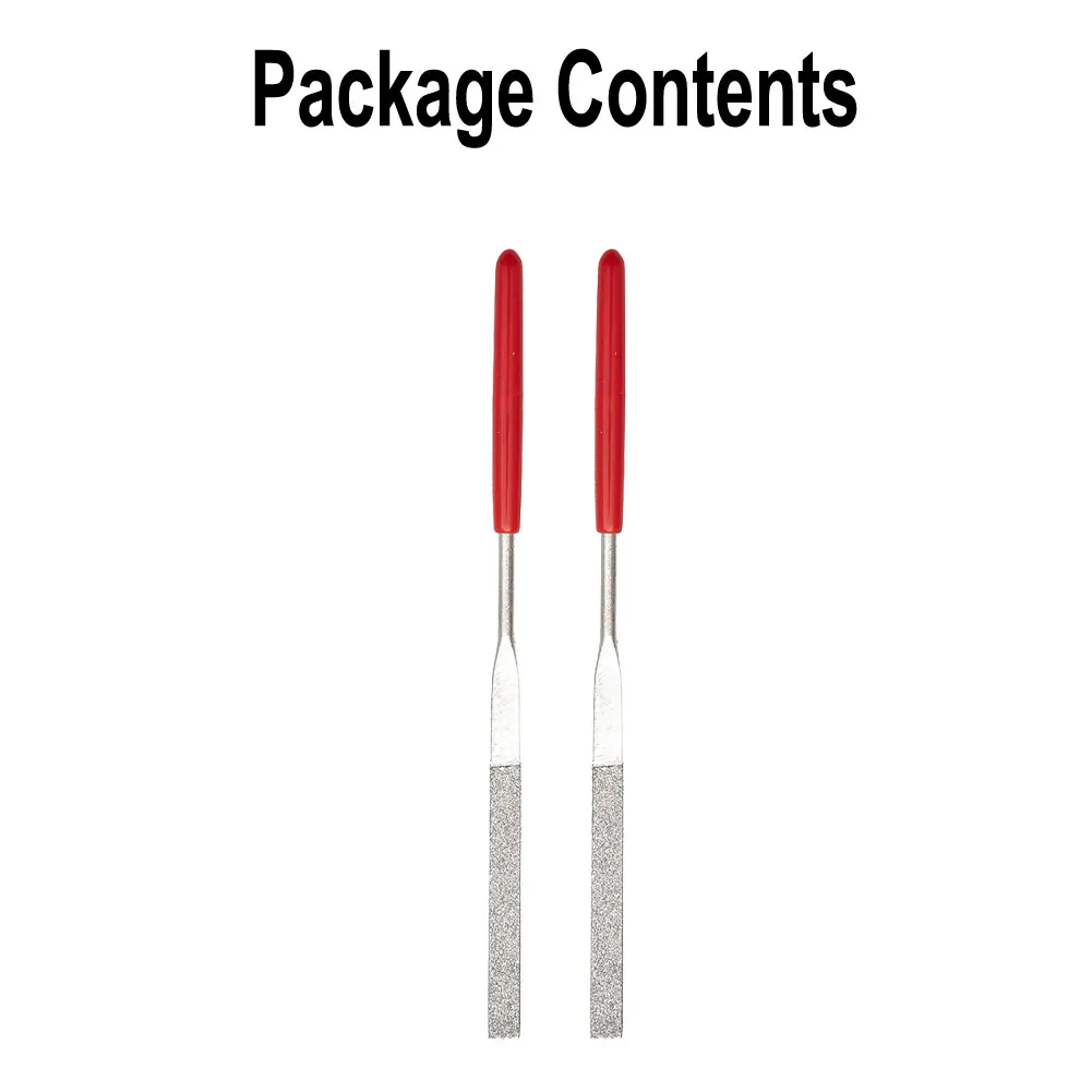 2pcs Diamond File Set Plastic Handle Metal Stone Grinding Flat Diamond Needle File DIY Wood Rasp File Needle Jewelry Polishing
2pcs Diamond File Set Plastic Handle Metal Stone Grinding Flat Diamond Needle File DIY Wood Rasp File Needle Jewelry Polishing