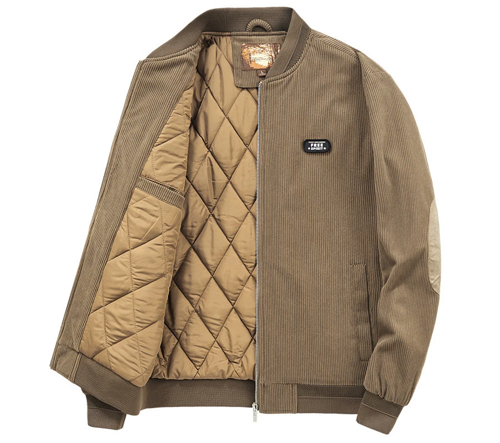 Autumn Winter Men's Bomber Jackets Casual Male Outwear Windbreaker Corduroy Warm Jacket Mens Slim Baseball Coats Clothing
Autumn Winter Men's Bomber Jackets Casual Male Outwear Windbreaker Corduroy Warm Jacket Mens Slim Baseball Coats Clothing