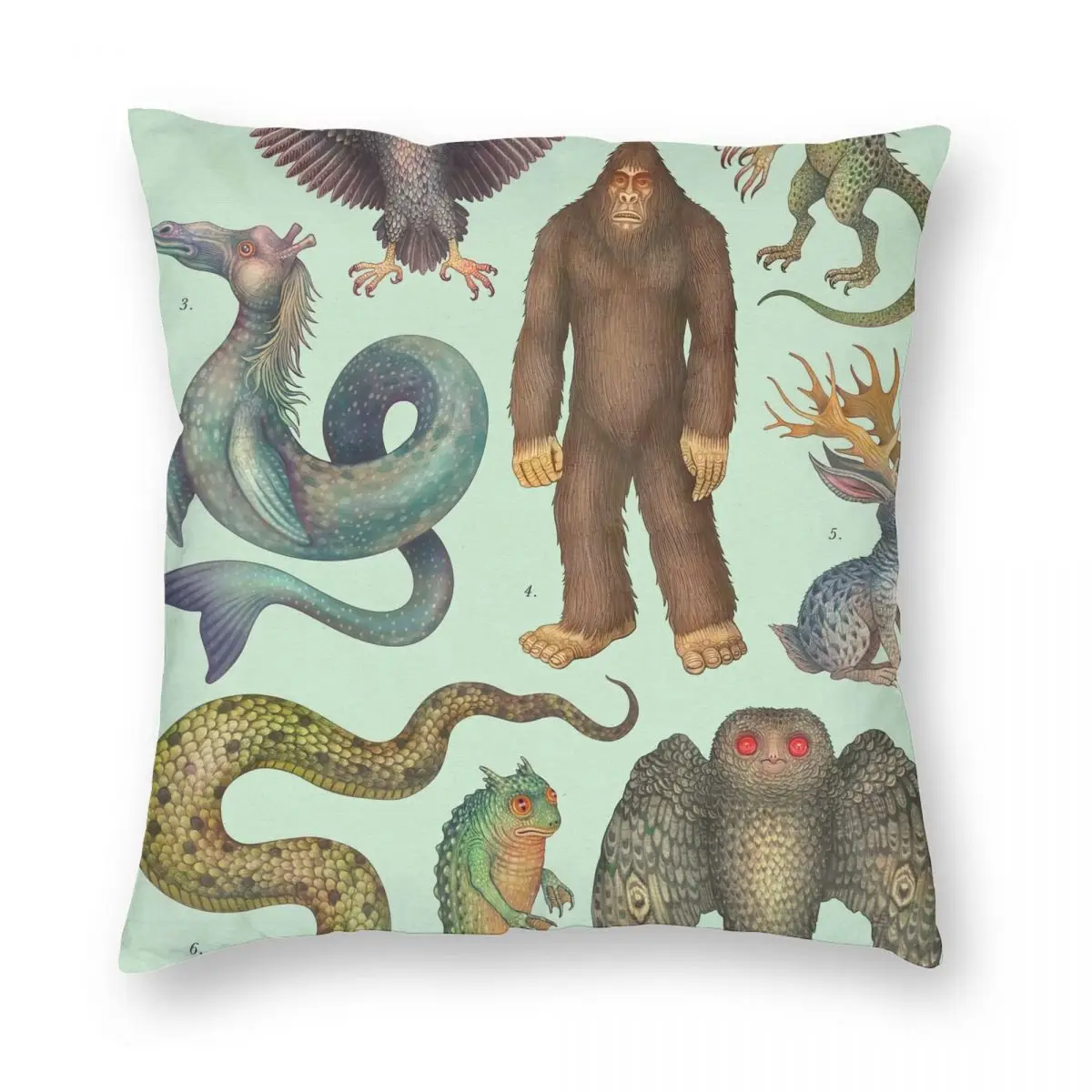 1PC High Quality 45*45cm Polyester Pillow Case Cryptids Of The Americas, Cryptozoology Species Throw Pillow Decoration For Home
1PC High Quality 45*45cm Polyester Pillow Case Cryptids Of The Americas, Cryptozoology Species Throw Pillow Decoration For Home