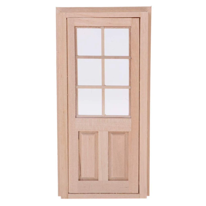 1/12 Wooden 6-Panel Single Door Frame Model Miniature Doll House DIY Decoration Kitchen Game Party Toys for Dollhouse
1/12 Wooden 6-Panel Single Door Frame Model Miniature Doll House DIY Decoration Kitchen Game Party Toys for Dollhouse