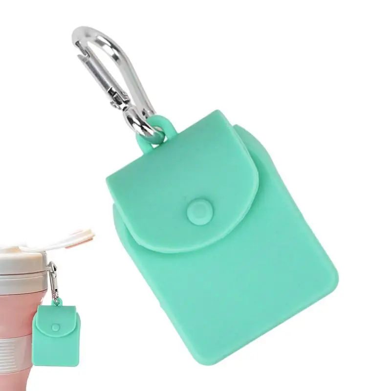Mini Pouch For Purse Mini Silicone Pouch With Carabiner For Purse Hangable Backpack Storage Bag For Keys Changes Silicone Straws
Mini Pouch For Purse Mini Silicone Pouch With Carabiner For Purse Hangable Backpack Storage Bag For Keys Changes Silicone Straws