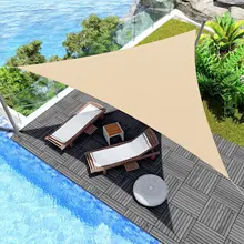 Outdoor Shadow Awnings for Gardens and Terraces Camping Supplies Tarp Beach Air Tent Swimming Pool Shelter Gazebo Shade Membrane