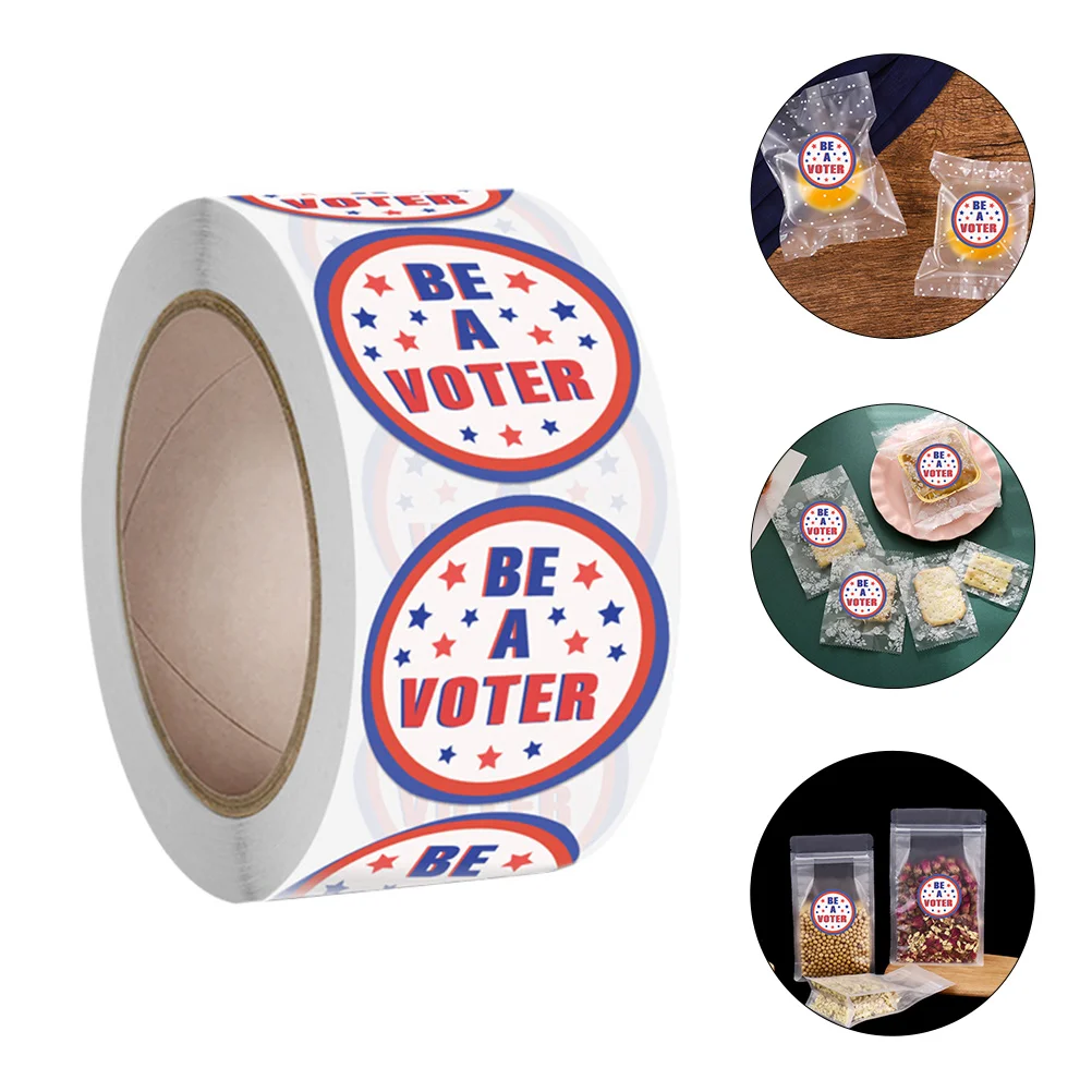 2 Rolls Independence Day Sealing Stickers Be a Voter Printed Label Window Stickers Holiday Self Adhesive Sticker Round Labels
2 Rolls Independence Day Sealing Stickers Be a Voter Printed Label Window Stickers Holiday Self Adhesive Sticker Round Labels