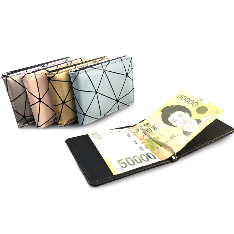 2022 Korean New Magnetic Money Clip Diamond Grid Golf Wallet Sports Portable Wallet
2022 Korean New Magnetic Money Clip Diamond Grid Golf Wallet Sports Portable Wallet
