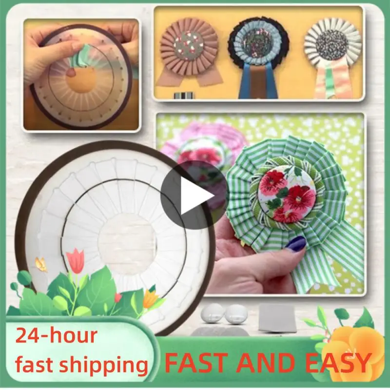 Rosette Maker Handmade Ribbon Flower Decor Making Tool Easy Rosette Maker Craft Supplies Home Decoration
Rosette Maker Handmade Ribbon Flower Decor Making Tool Easy Rosette Maker Craft Supplies Home Decoration