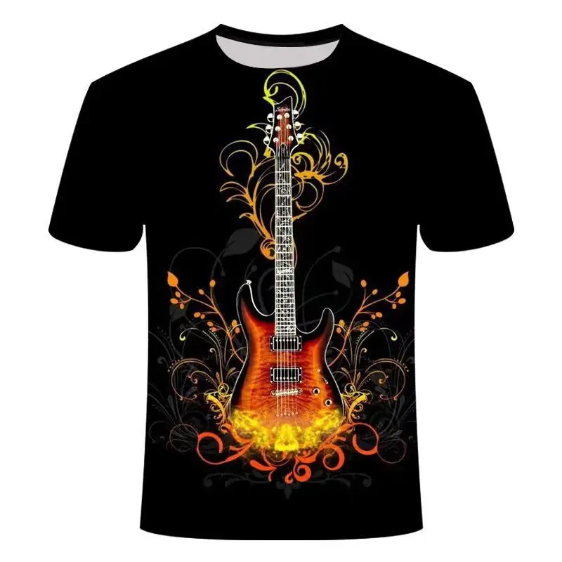 New guitar purple dream cool trend 3D printing T-shirt personality casual crew neck short sleeve men's T-shirt, women's T-shirt
New guitar purple dream cool trend 3D printing T-shirt personality casual crew neck short sleeve men's T-shirt, women's T-shirt