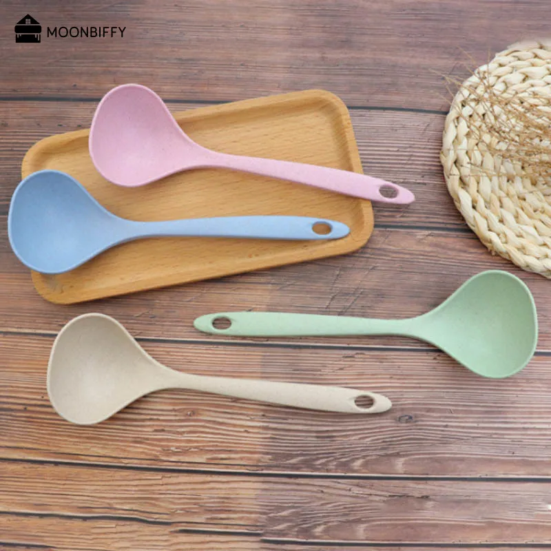 Tableware Wheat Straw Rice Ladle 1Pcs 4 Colors Long Handle Soup Spoon Meal Dinner Scoops Kitchen Supplies Cooking Tool Colher
Tableware Wheat Straw Rice Ladle 1Pcs 4 Colors Long Handle Soup Spoon Meal Dinner Scoops Kitchen Supplies Cooking Tool Colher