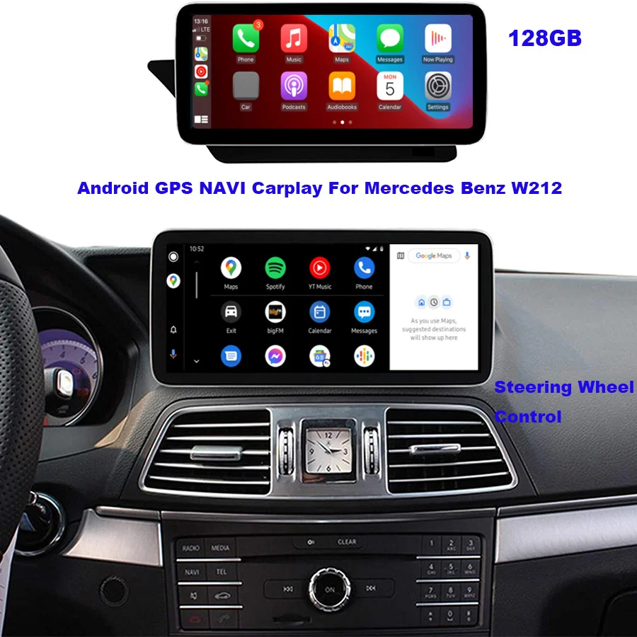 Автомобильная Мультимедийная система 8 + 128G Android 11, автомобильный Dvd-плеер, стерео для Benz E Class W212 S212 2009-2016 RHD, GPS-навигация, радио
Автомобильная Мультимедийная система 8 + 128G Android 11, автомобильный Dvd-плеер, стерео для Benz E Class W212 S212 2009-2016 RHD, GPS-навигация, радио