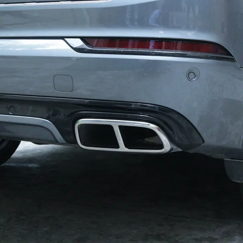Steel Rear Exhaust Muffler Decorative Cover Trim 2pcs For Volvo XC90 2015 - 2021
Steel Rear Exhaust Muffler Decorative Cover Trim 2pcs For Volvo XC90 2015 - 2021
