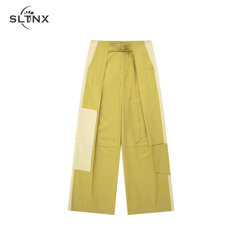 SLTNX TRAF Fashion Wide Leg Pants for Women Chic Casual Loose Female Trousers Ladies High Waist with Belt Summer Y2k Pants
SLTNX TRAF Fashion Wide Leg Pants for Women Chic Casual Loose Female Trousers Ladies High Waist with Belt Summer Y2k Pants