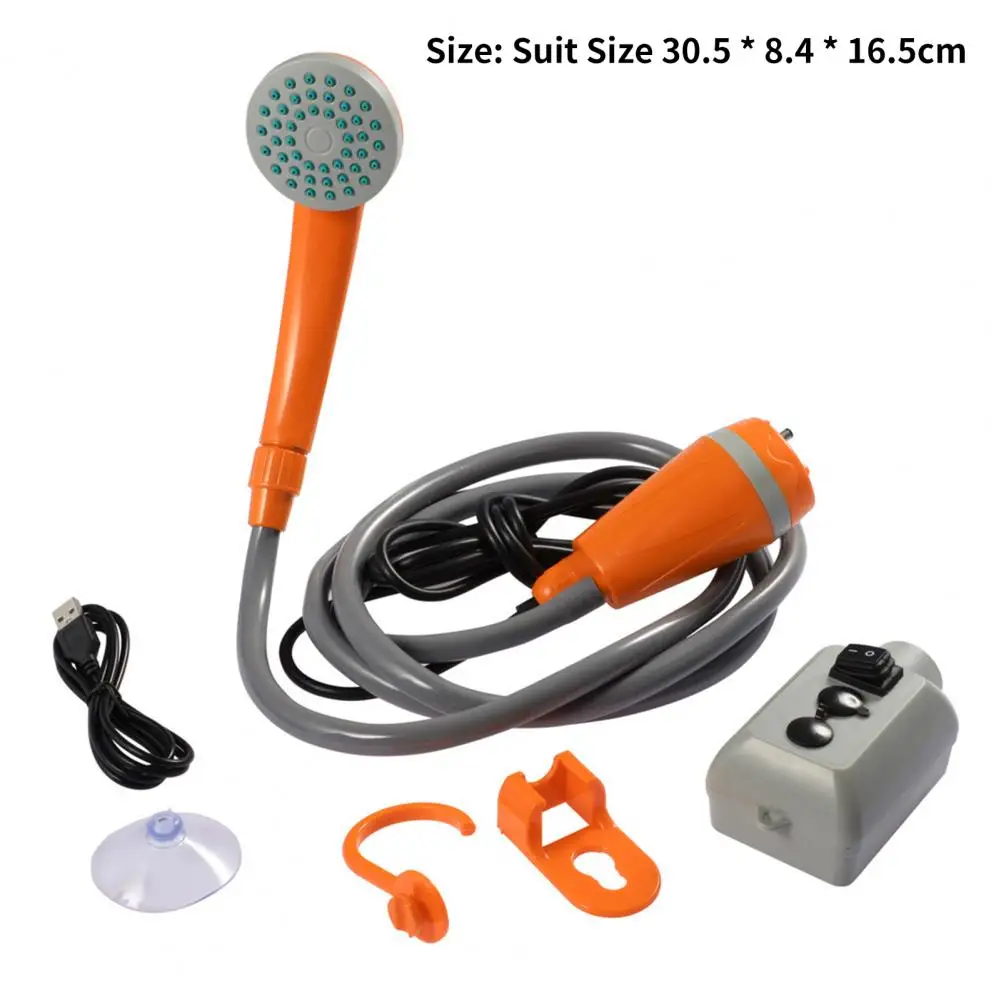 Outdoor Shower Set Handheld Reusable Large Displacement High Pressure Camping Shower Head Camping Shower Head for Beach
Outdoor Shower Set Handheld Reusable Large Displacement High Pressure Camping Shower Head Camping Shower Head for Beach