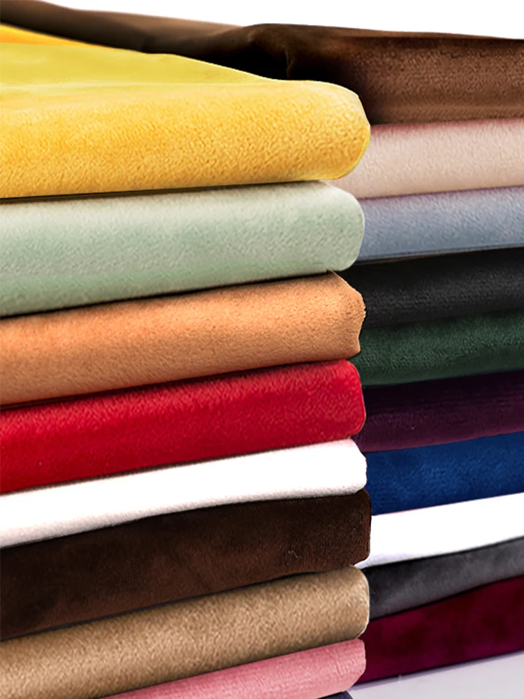 Velvet Fabric By The Meter for Curtain Sofa Cover Pillow Case Clothing Diy Sewing Textile Black White Blue Per Yard Plain Cloth
Velvet Fabric By The Meter for Curtain Sofa Cover Pillow Case Clothing Diy Sewing Textile Black White Blue Per Yard Plain Cloth