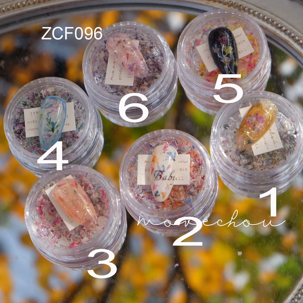 1 Jar Dried Flowers Nail Art Resin Colorful Crushed Mold Fillings Flower For Nail Decoration Mixed-Color 3D Natural Dried Flower
1 Jar Dried Flowers Nail Art Resin Colorful Crushed Mold Fillings Flower For Nail Decoration Mixed-Color 3D Natural Dried Flower
