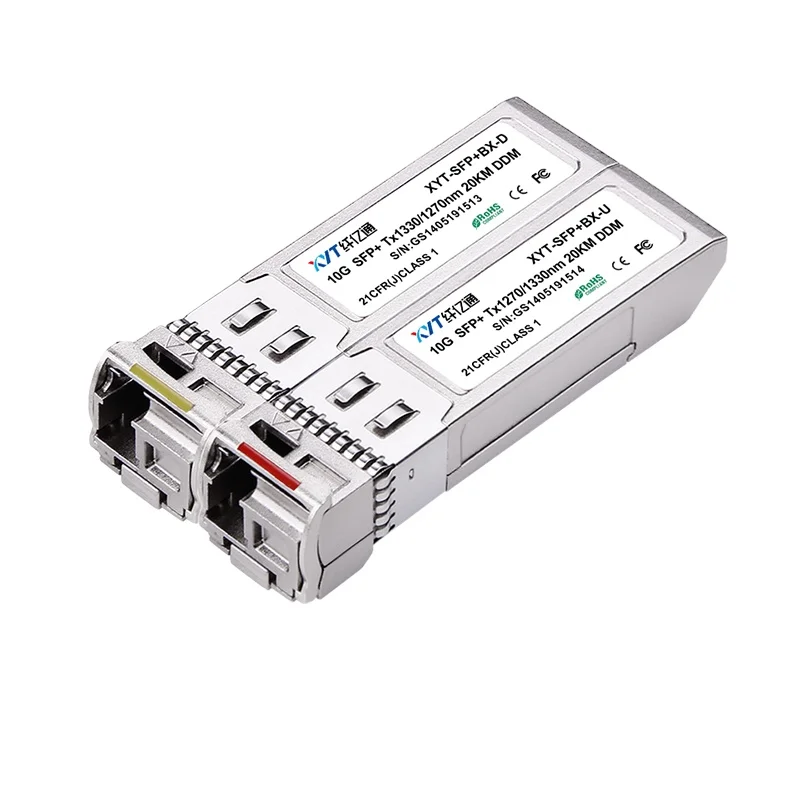 BIDI SFP + 10g Tx1270/Rx1330nm оптический модуль 20km совместимый с Huawei,d-link, экстремальный переключатель SFP на заказ + 10g 40km
BIDI SFP + 10g Tx1270/Rx1330nm оптический модуль 20km совместимый с Huawei,d-link, экстремальный переключатель SFP на заказ + 10g 40km