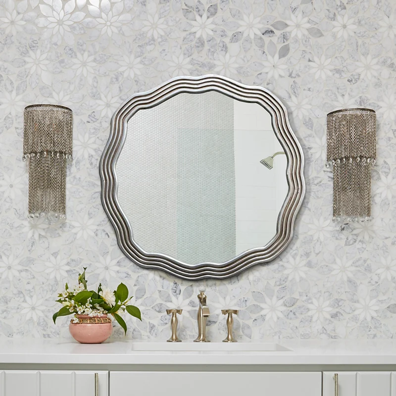 Irregular desk mirror Wall Mirrors Elegant Elegant Large Living Room Bathroom Mirror Modern Irregular Bright Specchio Home Decor
Irregular desk mirror Wall Mirrors Elegant Elegant Large Living Room Bathroom Mirror Modern Irregular Bright Specchio Home Decor