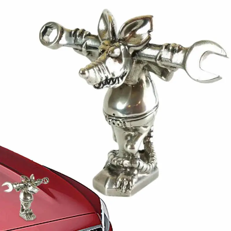 Mechanical Hood Decoration Automobile Front Hood Decoration Rod The R A T Monkey Ornament Auto Accessories 
Mechanical Hood Decoration Automobile Front Hood Decoration Rod The R A T Monkey Ornament Auto Accessories