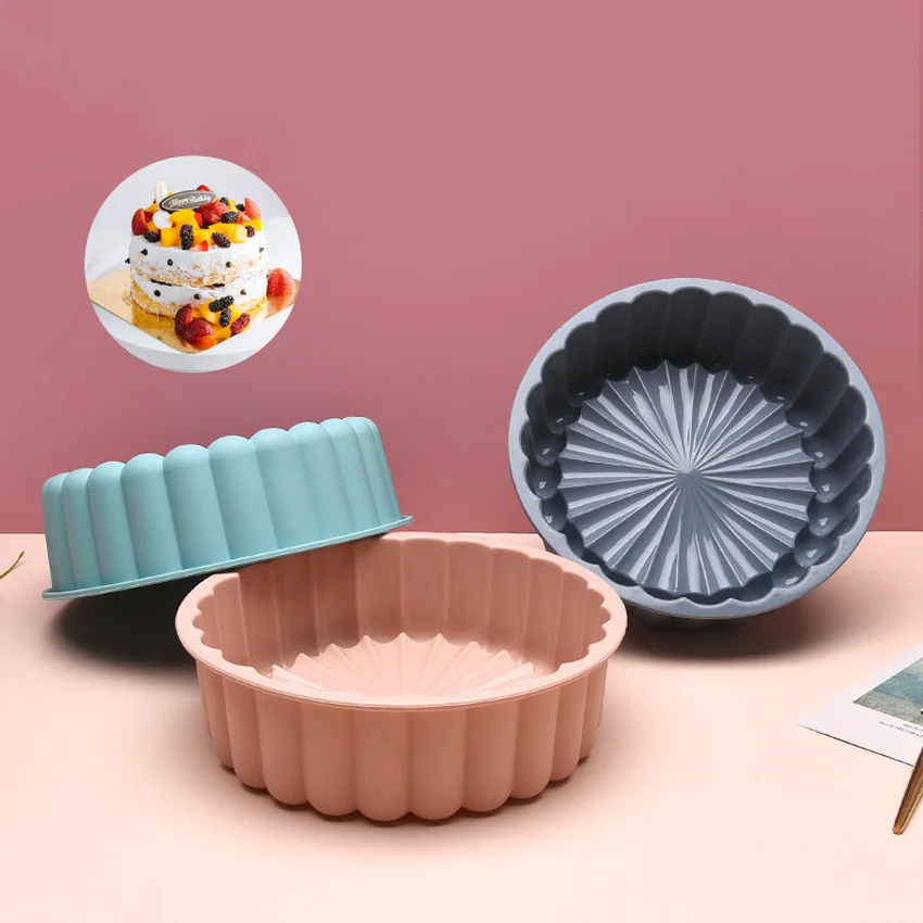 Cake Pan Round Silicone Cakes Pan Sponge Flan Mold for Cakes Nonstick Cake Pan Baking Forms Pastry Mold
Cake Pan Round Silicone Cakes Pan Sponge Flan Mold for Cakes Nonstick Cake Pan Baking Forms Pastry Mold