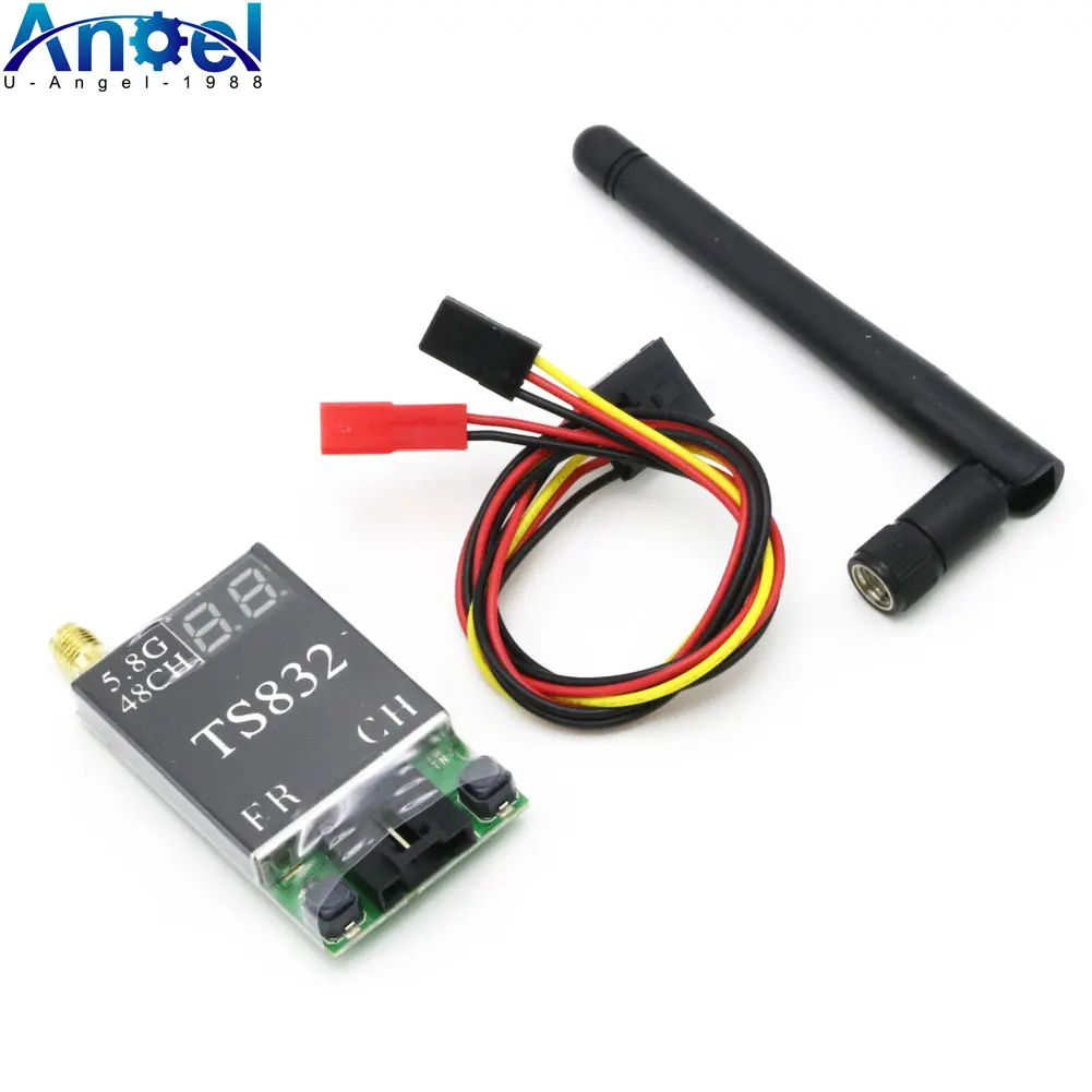 TS832 48Ch 5.8G 600mw 5km Wireless Audio/Video Transmitter for RC832 FPV Receiver 1/2/5pcs
TS832 48Ch 5.8G 600mw 5km Wireless Audio/Video Transmitter for RC832 FPV Receiver 1/2/5pcs