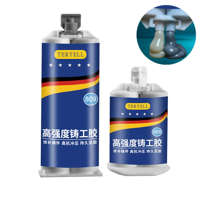 Adhesive casting adhesive A+B industrial repair extrusion metal repair adhesive industrial high-strength adhesive sealant weld
Adhesive casting adhesive A+B industrial repair extrusion metal repair adhesive industrial high-strength adhesive sealant weld