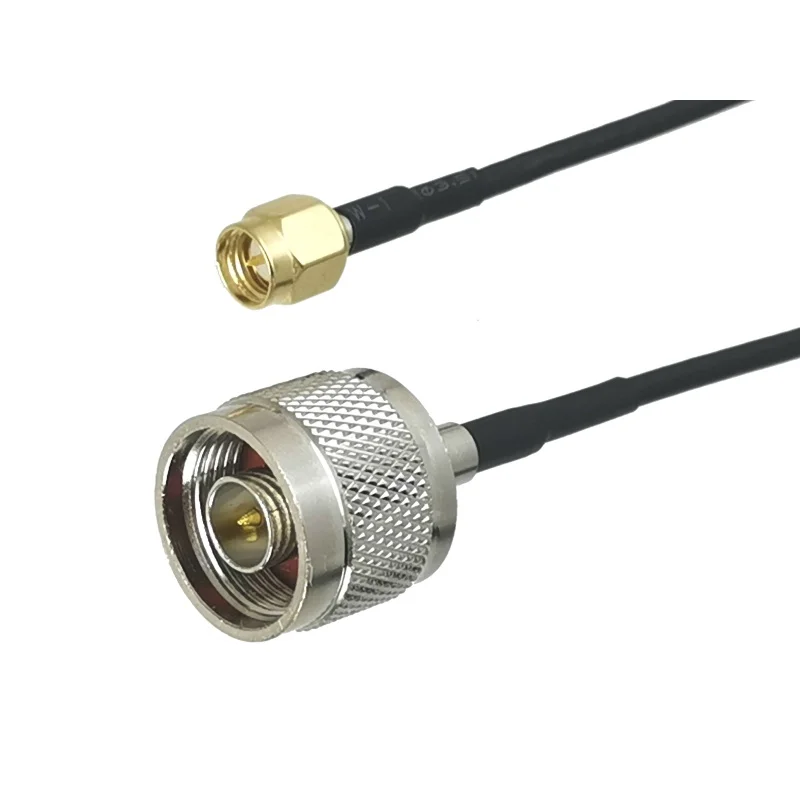 1Pcs RG174 SMA Male plug to N Male plug Straight Connector RF Coaxial Jumper Pigtail Cable 4inch~10M
1Pcs RG174 SMA Male plug to N Male plug Straight Connector RF Coaxial Jumper Pigtail Cable 4inch~10M