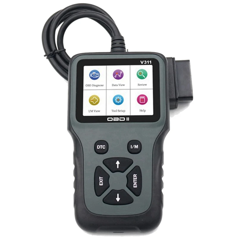 Диагностический сканер OBD2 для проверки двигателя, сканер с ЖК-монитором, Многофункциональный сканер для Chevrolet для считывания данных по врем...
Диагностический сканер OBD2 для проверки двигателя, сканер с ЖК-монитором, Многофункциональный сканер для Chevrolet для считывания данных по врем...