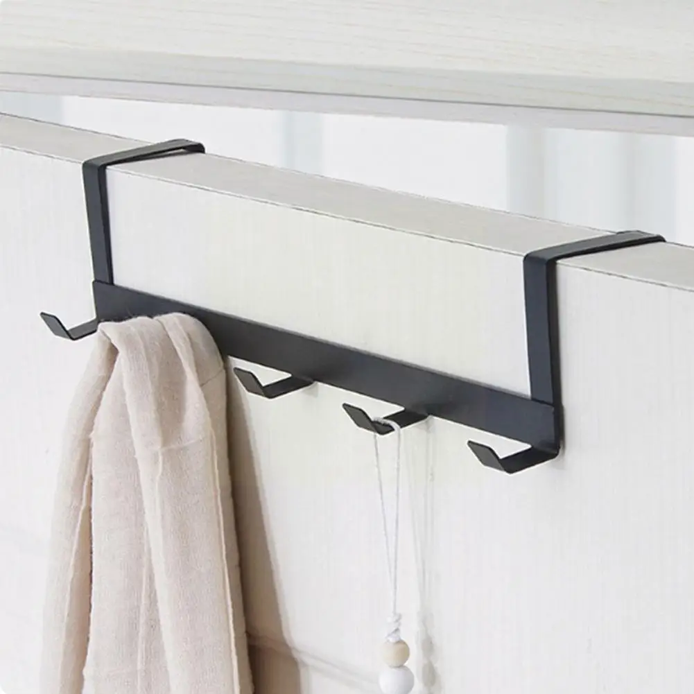 Over The Door Bathroom Kitchen Space Saving Organizer Rack Rack Coat Hanger Towel Hat Home Hooks 5 Iron Clothes B3a2
Over The Door Bathroom Kitchen Space Saving Organizer Rack Rack Coat Hanger Towel Hat Home Hooks 5 Iron Clothes B3a2
