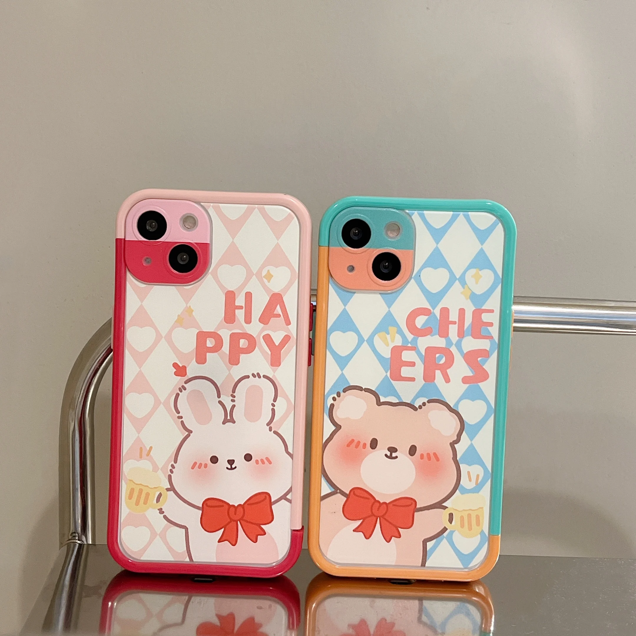 Cartoon Rabbit And Bear Pattern Case For iphone 13 13ProMax 12 12Pro 11 11ProMax XR XS X XSMAX Silicone Shockproof Shell Cover
Cartoon Rabbit And Bear Pattern Case For iphone 13 13ProMax 12 12Pro 11 11ProMax XR XS X XSMAX Silicone Shockproof Shell Cover