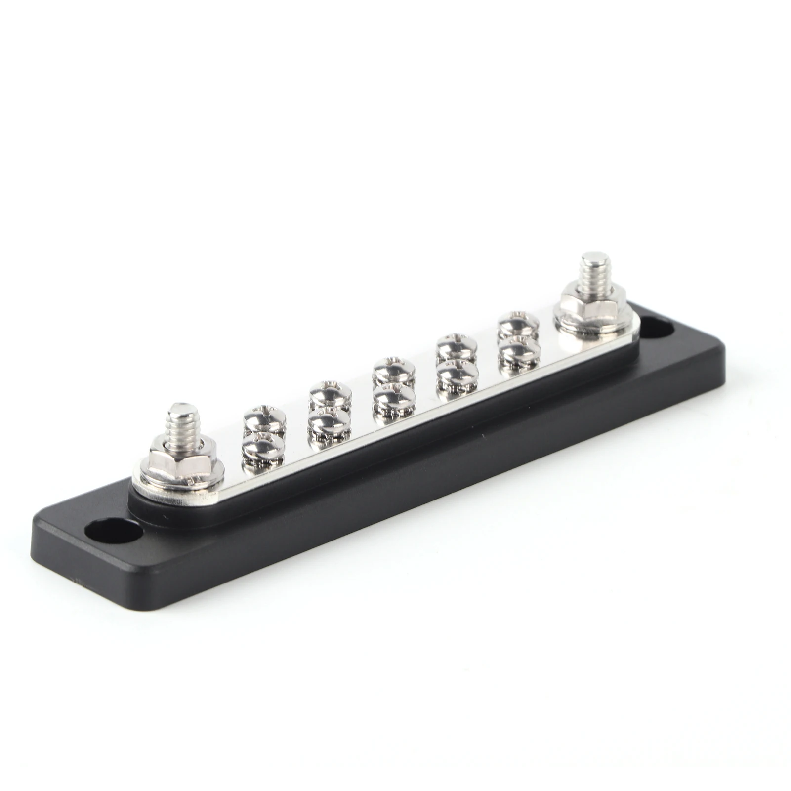 10 Positions Bus Bar Electric Terminal Junction Block W / 2 Stud AC 130A DC 150A
10 Positions Bus Bar Electric Terminal Junction Block W / 2 Stud AC 130A DC 150A